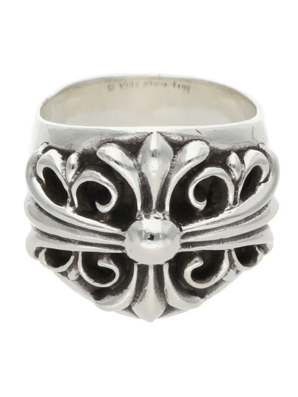 Chrome Hearts Keeper Silver Ring
